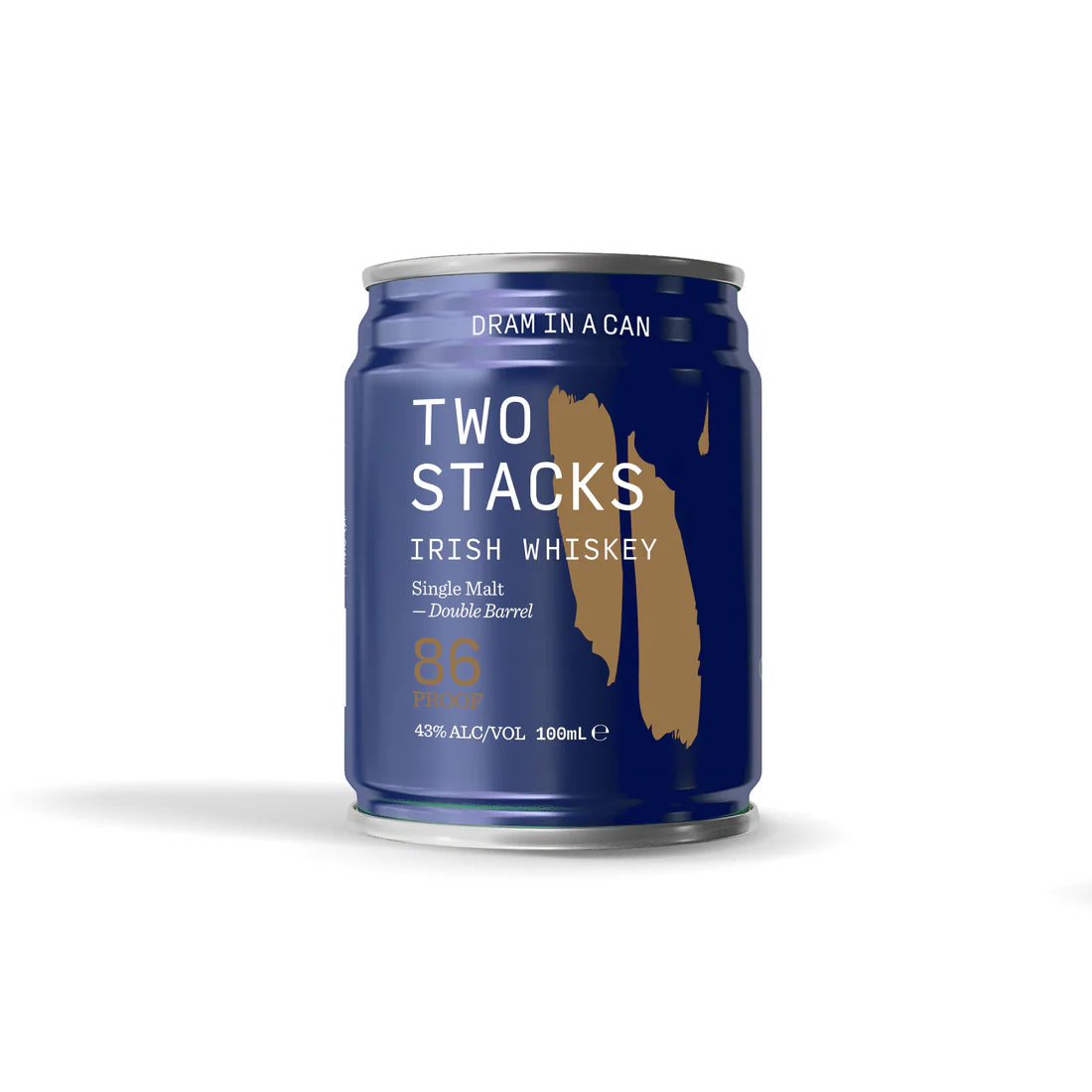 Dram in a Can - Two Stacks Double Barrel Single Malt (100ml)