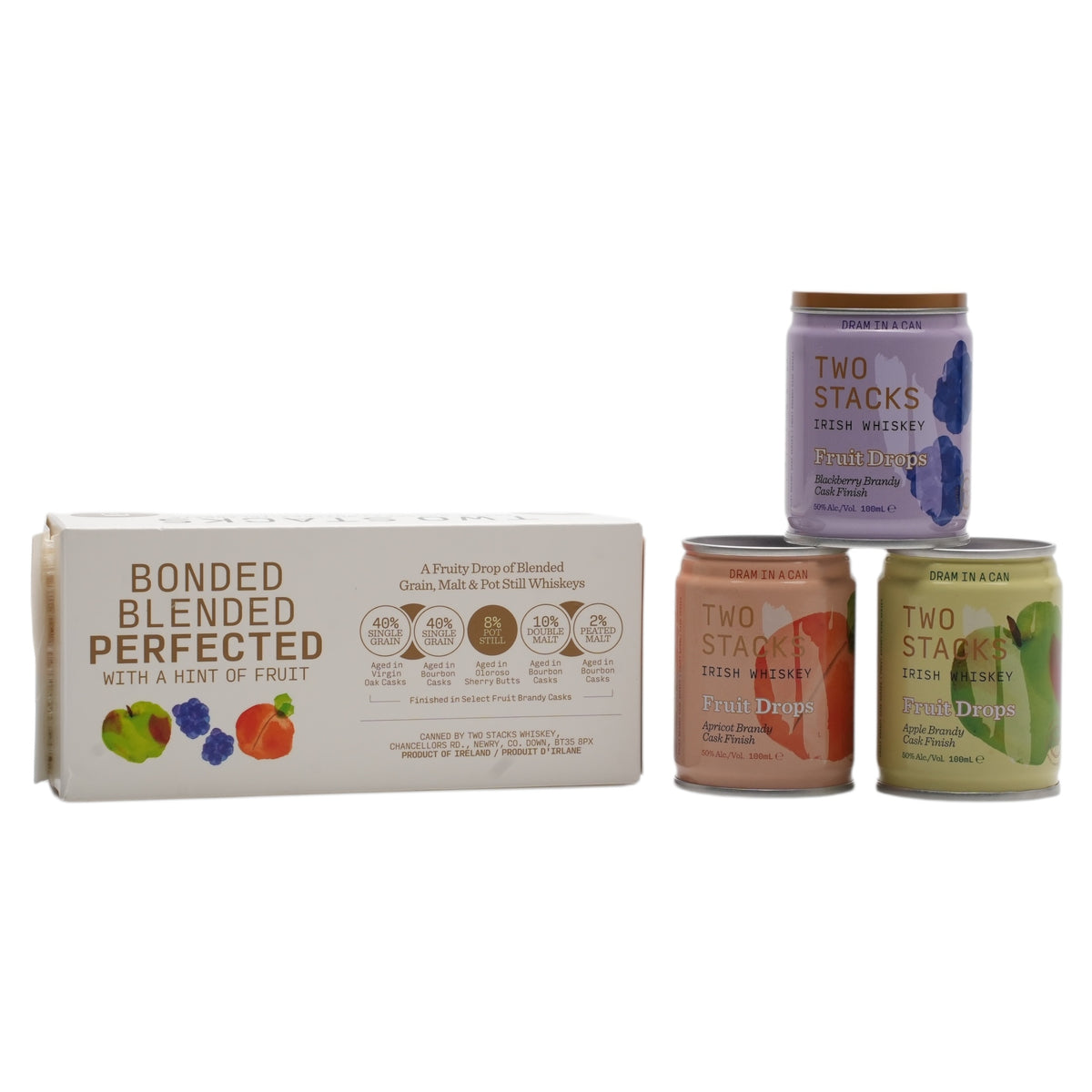 Fruit Rmc Two Two Stacks - Dram in a Can Fruit Drops Discovery Packs - Includes 3x10 ...
