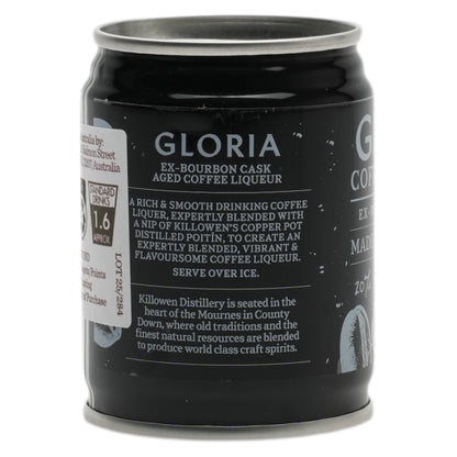 Dram in a Can - Killowen Gloria Cask Aged Coffee Liqueur (100ml)