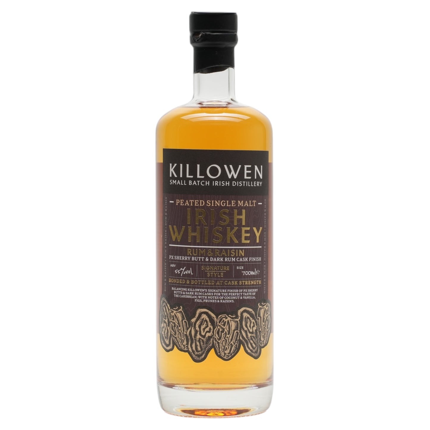 Killowen Peated Rum & Raisin Single Malt Cask Strength