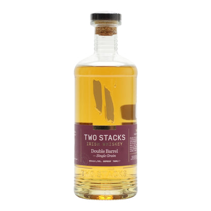 Two Stacks Double Barrel Single Grain Irish Whiskey 700ml