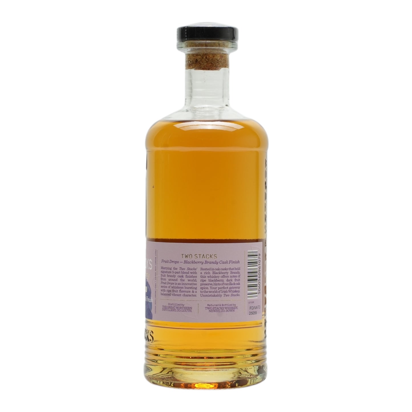 Two Stacks Fruit Drops Blackberry Brandy Cask Finish Irish Whiskey 700ml