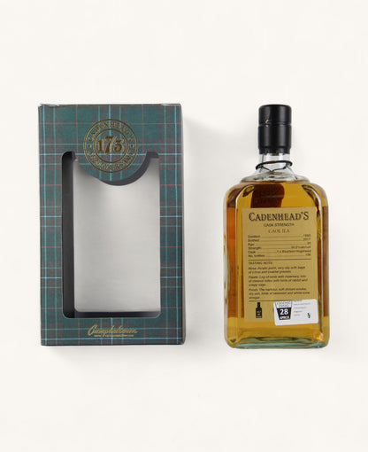 Caol Ila 1983 33 Year Old Single Bourbon Hogshead for Cadenhead's 175th Anniversary