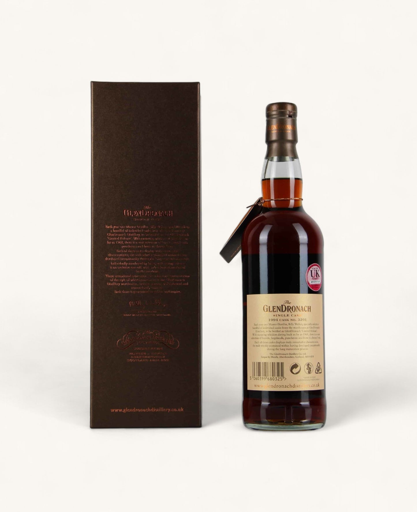 Glendronach 1994 20 Year Old Single PX Sherry Puncheon #3201