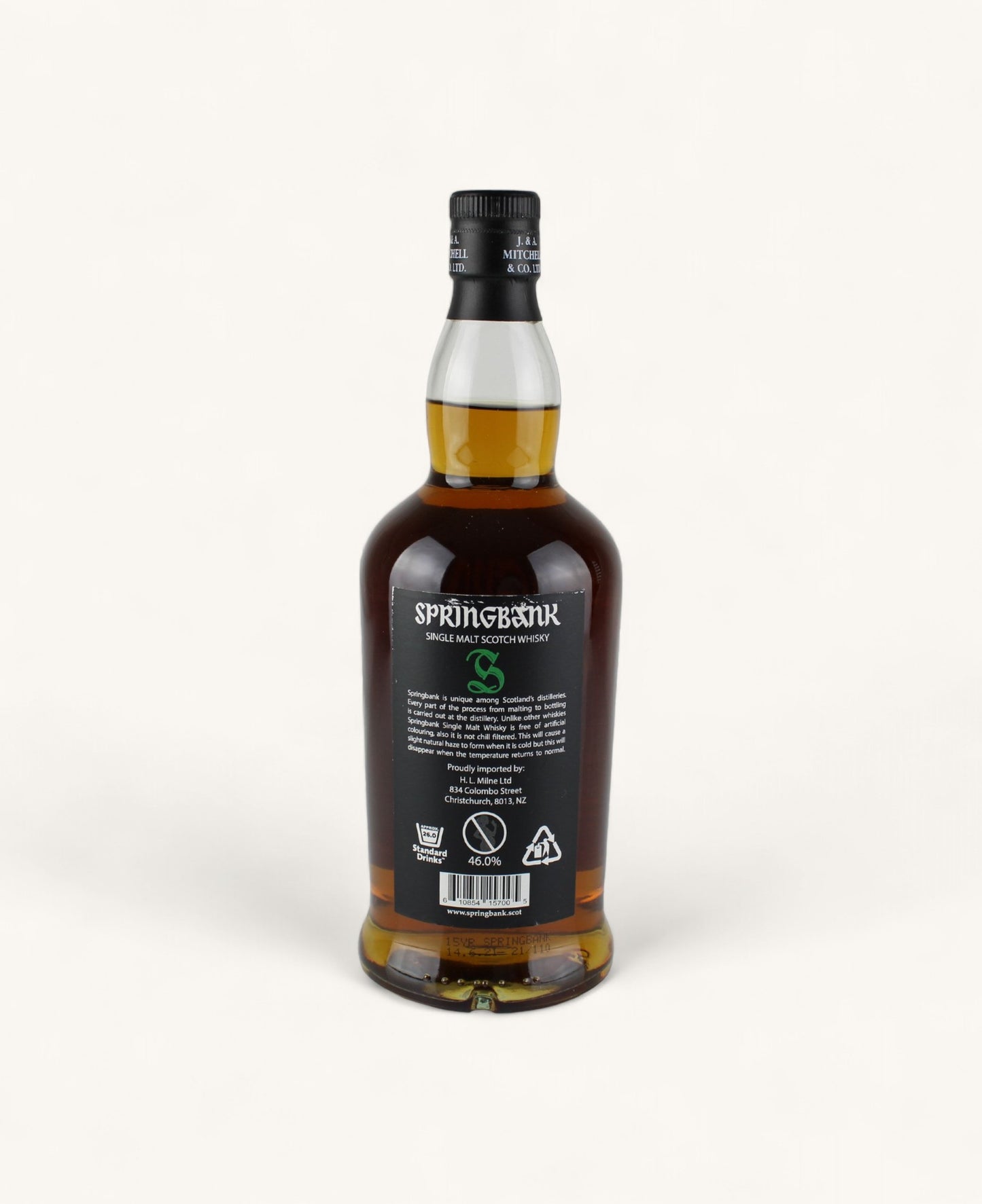 Springbank 15 Year Old