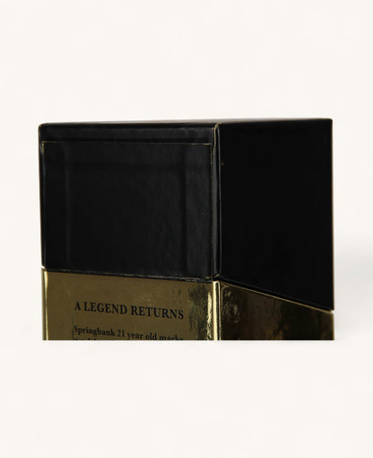Springbank 21 Year Old First Edition Gold Box